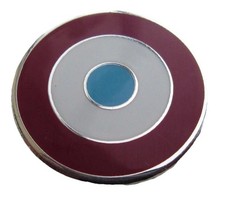 UK Fred Perry Mods Pin Badge, Paul Weller, The Jam, Vespa Lambretta Quadrophenia