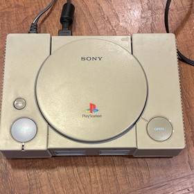 Sony PlayStation 1 PS1 Home Console Gray SCPH-7501 NTSC-U/C Memory Slot