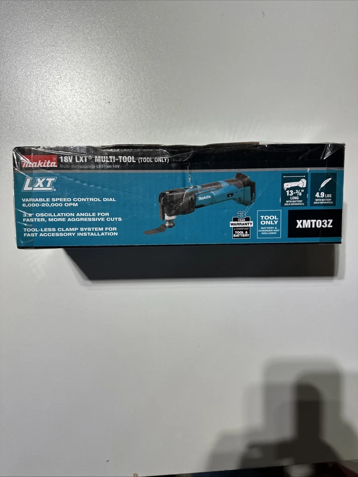 Makita XMT03Z 18V LXT Lithium-Ion Cordless Multi-Tool - Image 3 of 3