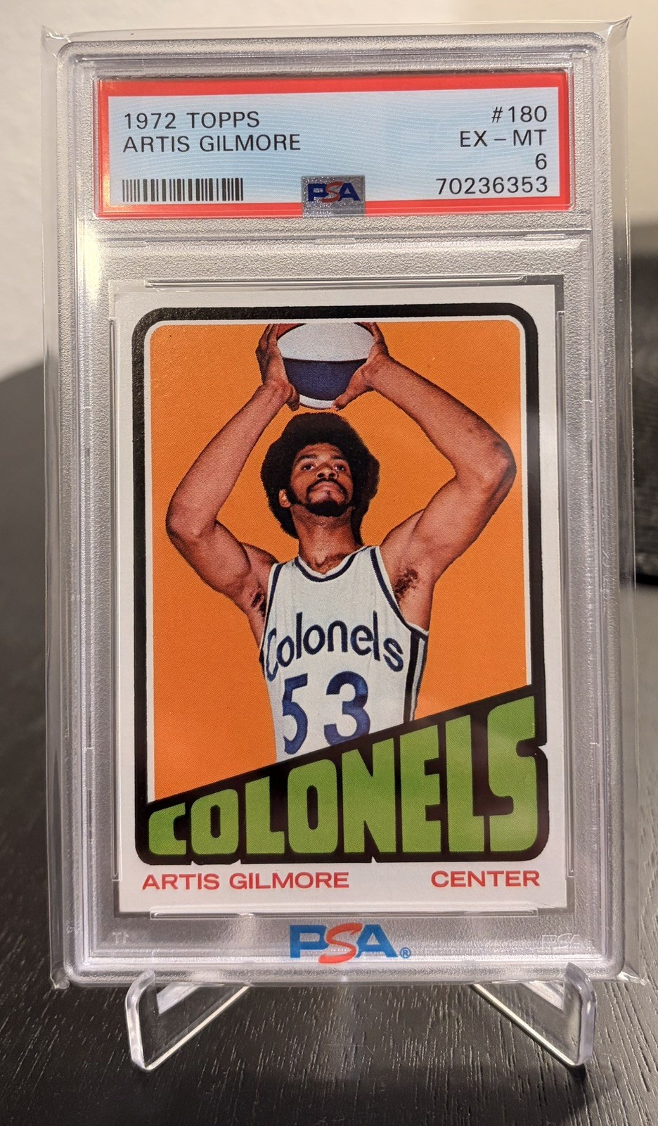 1972-73 Topps Basketball Artis Gilmore #180 RC