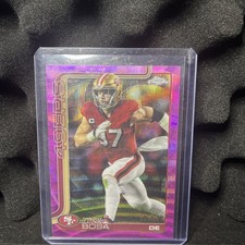 2025 Topps Chrome - Nick Bosa #264 Pink RayWave Refractor /299