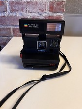 Polaroid Sun 640 Instant Land Camera 600 Series Retro Vintage UNTESTED AS IS 