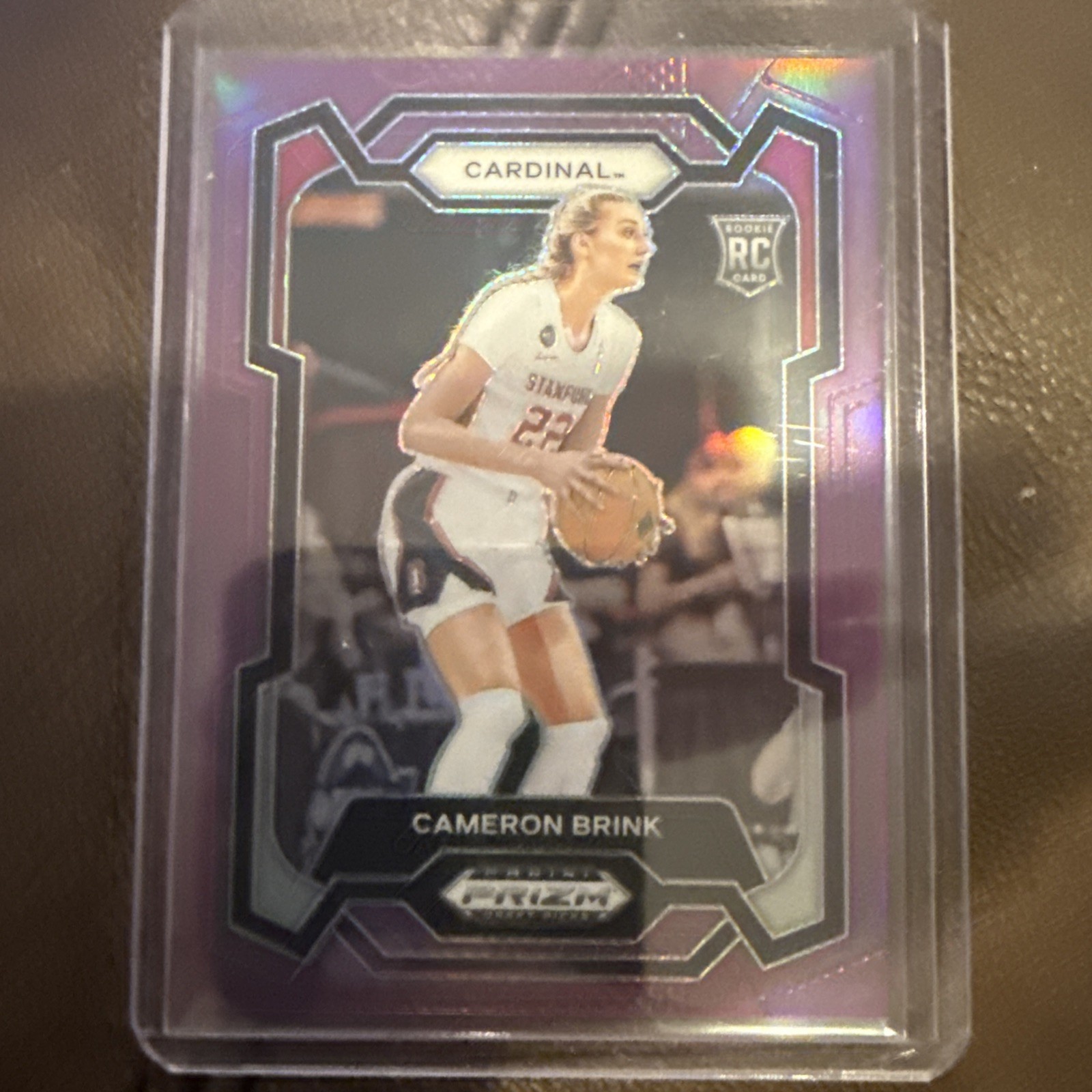2024 Panini Prizm Draft Picks - Cameron Brink #89 Purple Prizm /75 (RC)