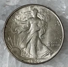 1946 Walking Liberty Half Dollar Silver American  Coin 50c