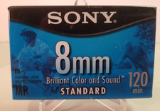 1 Pack of SONY Video 8 MP 120 Minute 8mm P6-120MPL New Sealed