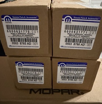New Mopar Hemi Lifters Front 5038785AD X 2 Rear 5038786AD X 2 5.7 & 6.4 W/ MDS