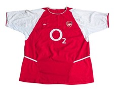 Nike Arsenal FC Home Football Shirt 2002/04 Invincibles XXL Authentic Free Post