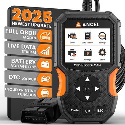 ANCEL AS300 KFZ Profi OBD2 Diagnosegerät  für VW BMW Auslesegerät Auto Scanner