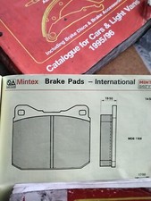 MDB1109 BRAKE PADS VOLKSWAGEN LT28 31 35 40 45 1975 0N