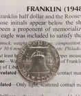 SILVER 1962  FRANKLIN HALF DOLLAR PROOF  TP-3767