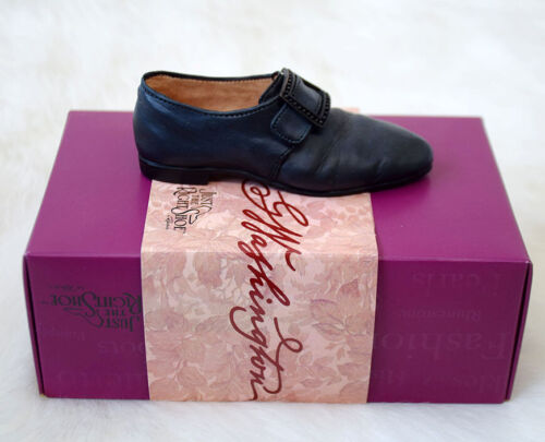 2000 Vintage Just the Right Shoe by Raine #25414 George Washington Dress Shoe - Photo 1 sur 10