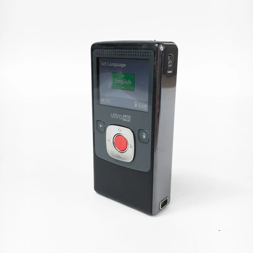 Flip Video Ultra High Definition Camcorder With 8GB Memory - Black U2120B-UK - Image 3 of 4