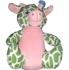 A&A Global Industries Plush Green Giraffe (12" Inches) 