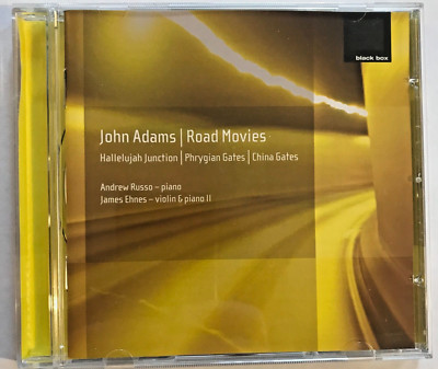 John Adams - Andrew Russo + James Ehnes   Road Movies CD Hallelujah Junction