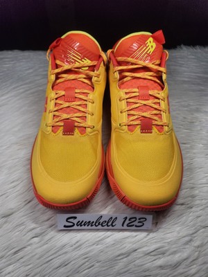 New Balance HESI LOW Letterman Mens NB Basketball Orange/Red  display picture 3