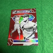 2023 Donruss Baseball Diamond Kings Base Holo Red #14 Bobby Doerr /2023
