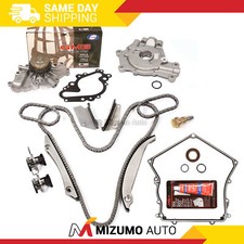 Kit de cadena de distribución sin engranajes junta de bomba de aceite de agua apta para Chrysler Dodge 98-99 2,7 L