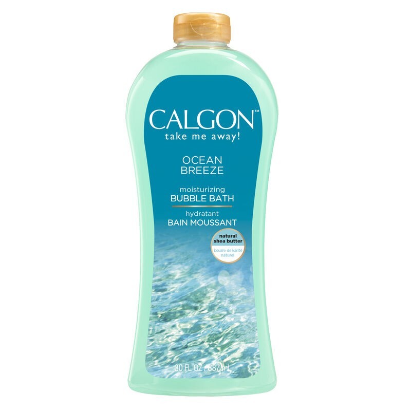 Calgon Ocean Breeze Bubble Bath, 30 Fl Oz Moisturzing Body Wash