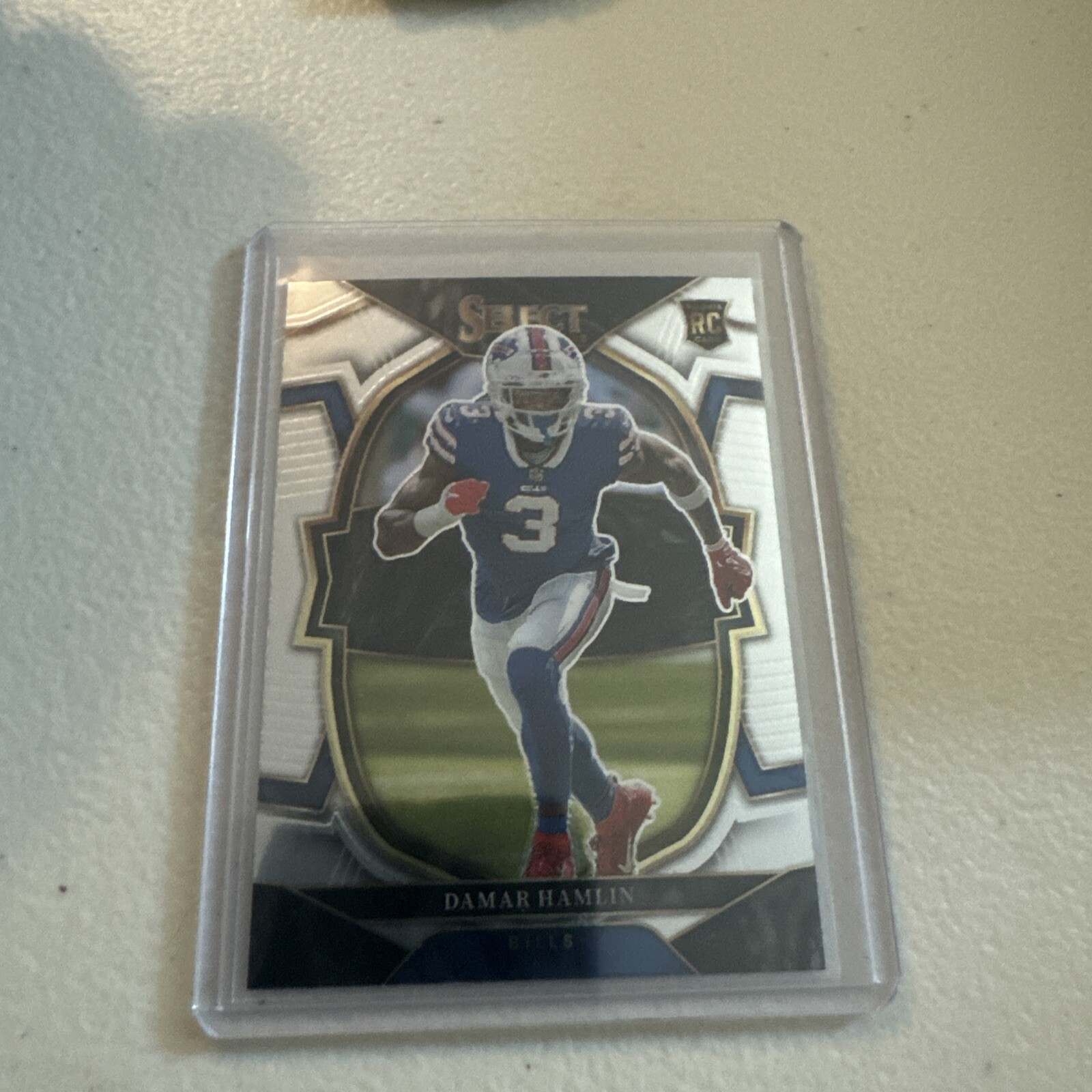 2022 Panini Select - Concourse Silver Prizm #100 Damar Hamlin (RC)