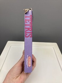 Tetris (Nintendo NES, 1989) Game Cartridge with Box & Sleeve Tested No Manual