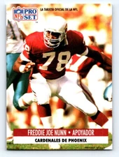 1991 Pro Set Spanish FRESH PULL #194 Freddie Joe Nunn