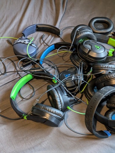 Huge Joblots Of Mixed Turtle Beach Headsets All Untested And Some Broken Vary - Picture 3 of 6