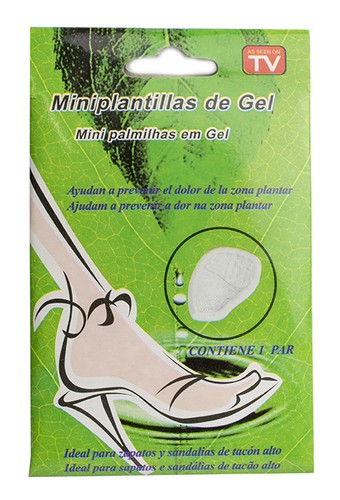 PLANTILLAS DE GEL TRANSPARENTE PARA ZAPATOS SANDALIAS ALIVIA DOLOR PLANTA  DE PIE | eBay