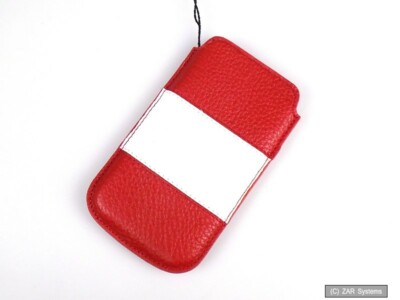 Galeli G-EASYWM14M-10 Flagge Österreich Hülle Case Echt Leder für z.B. iPhone 4