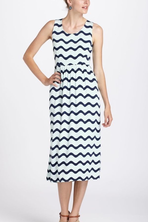 Anthropologie waves midi dress by dusen dusen a made … Gem