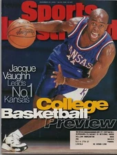November 27, 1995 Jacque Vaughn KANSAS JAYHAWKS Sports Illustrated