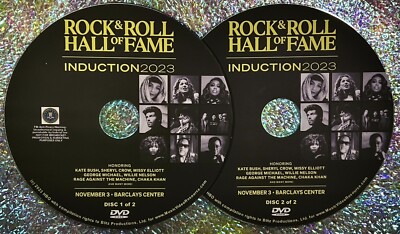 2023 ROCK & ROLL HALL OF FAME CEREMONY 2 DVD Set George Michael Stevie Nicks