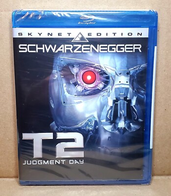 New, Sealed T2: JUDGEMENT DAY Blu-ray (Skynet Edition) (01223611648) Terminator