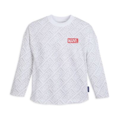 Disney Parks Marvel Logo Spirit Jersey for Adults Size S M L Disney Parks Marvel Logo Spirit Jersey for Adults Size S M L