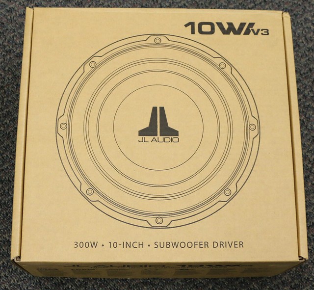 Subwoofer Jl Audio 10w1v3 4 10 250 Mm 600 Watt Max 4 Ohm For Sale Online Ebay