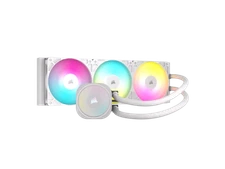 CORSAIR NAUTILUS 360 RS ARGB Liquid CPU Cooler – White – RS120 ARGB Fans – Fits