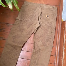 Carhartt custom pants 1 of 1 art vintage distressed y2k handmade rare unique ind