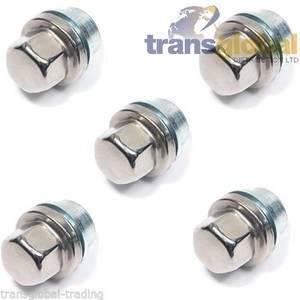 Bloqueo De Tuercas De Rueda Pernos Negro 12x1.5 Renault Megane Sport 250//265//275 Mk3 09-16