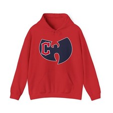 CLEVELAND HOODIE Guardians Wu Tang Clan Baseball