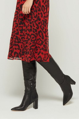 girls black western boots