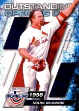 2021 Topps Opening Day Outstanding #OOD-8 Mark McGwire St. Louis Cardinals