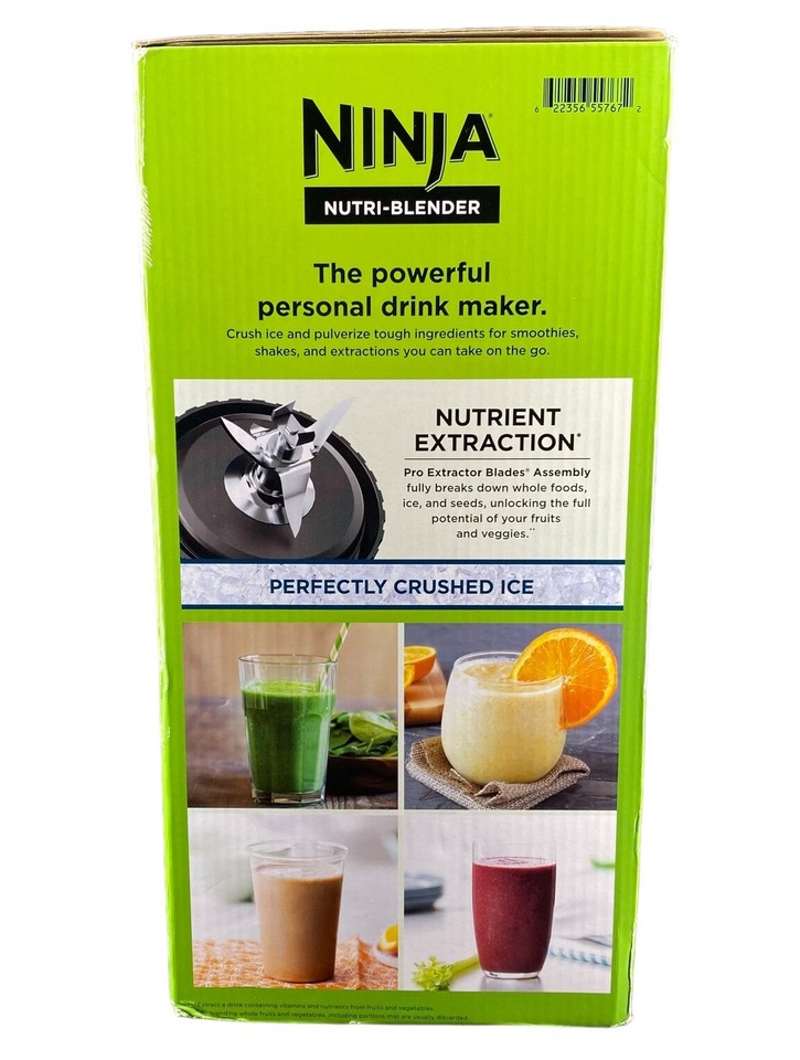 NEW Ninja NutriBlender 700Watt BN300 220 oz DishwasherSafe ToGo
