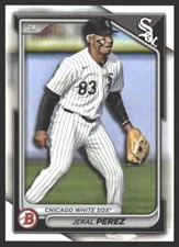 Jeral Perez #BD-154 2024 Bowman Draft Chicago White Sox