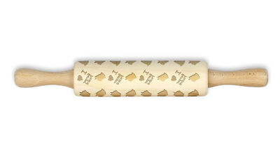 Berger De Picardie Roller With Small Dog Head Art-Dog