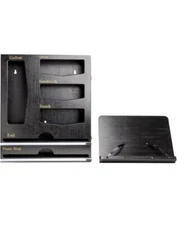 Ziplock Bag Organizer and wrap Dispenser w/ Cutter for Plastic Wrap,Foil W/Stand