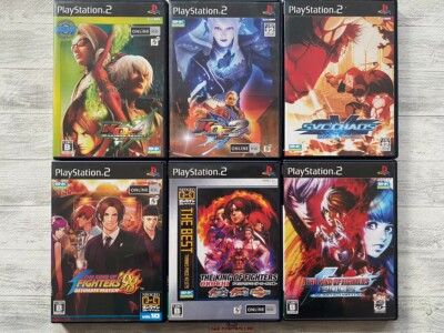 SONY PS2 The King of Fighters Maximum Impact A 2 & 98  2002 & Orochi & Svc Chaos