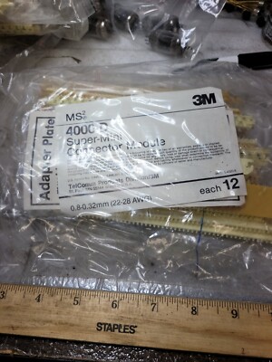 3M MS2 4000-D SUPER MINI CONNECTOR MODULES QTY OF 12 | eBay