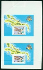Turks & Caicos Is. 1978 Wright Bros. $1 SS proof PAIR-3