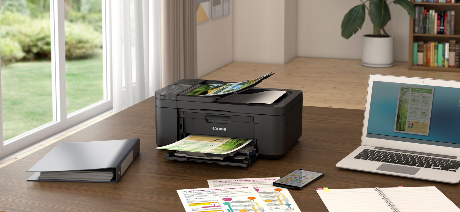 Canon TR4722 Wireless InkJet Printer with ADF - Image 9