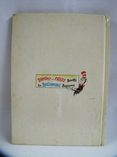 Vintage Dr Seuss Book A People House Bright & Early Book Hardcover 1972 - Picture 2 of 9