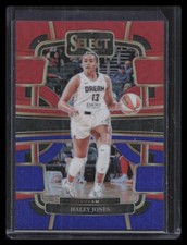 2024 Panini Select WNBA #55 Haley Jones Red and Blue Prizms #/399